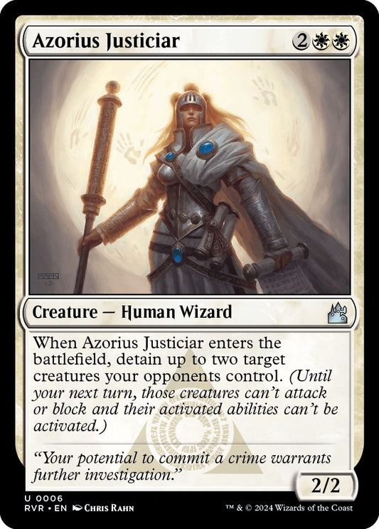 Image for Azorius Justiciar (6) (Ravnica Remastered) - Magic: The Gathering