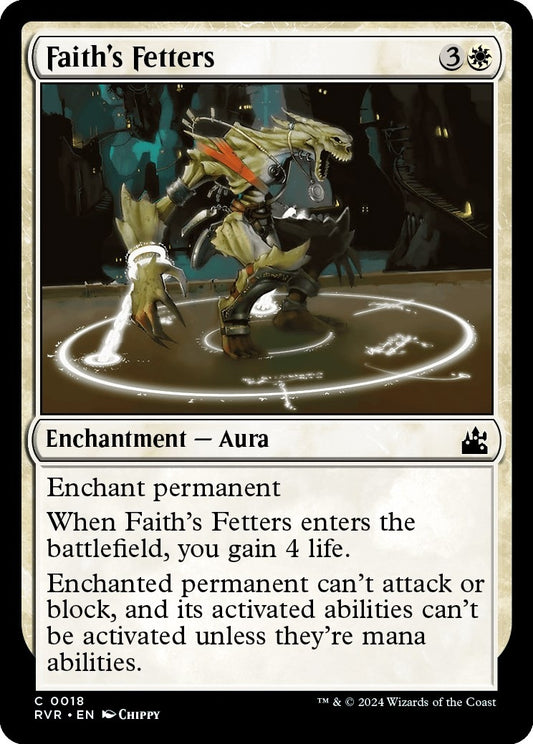 Image for Faith's Fetters (18) (Ravnica Remastered) - Magic: The Gathering