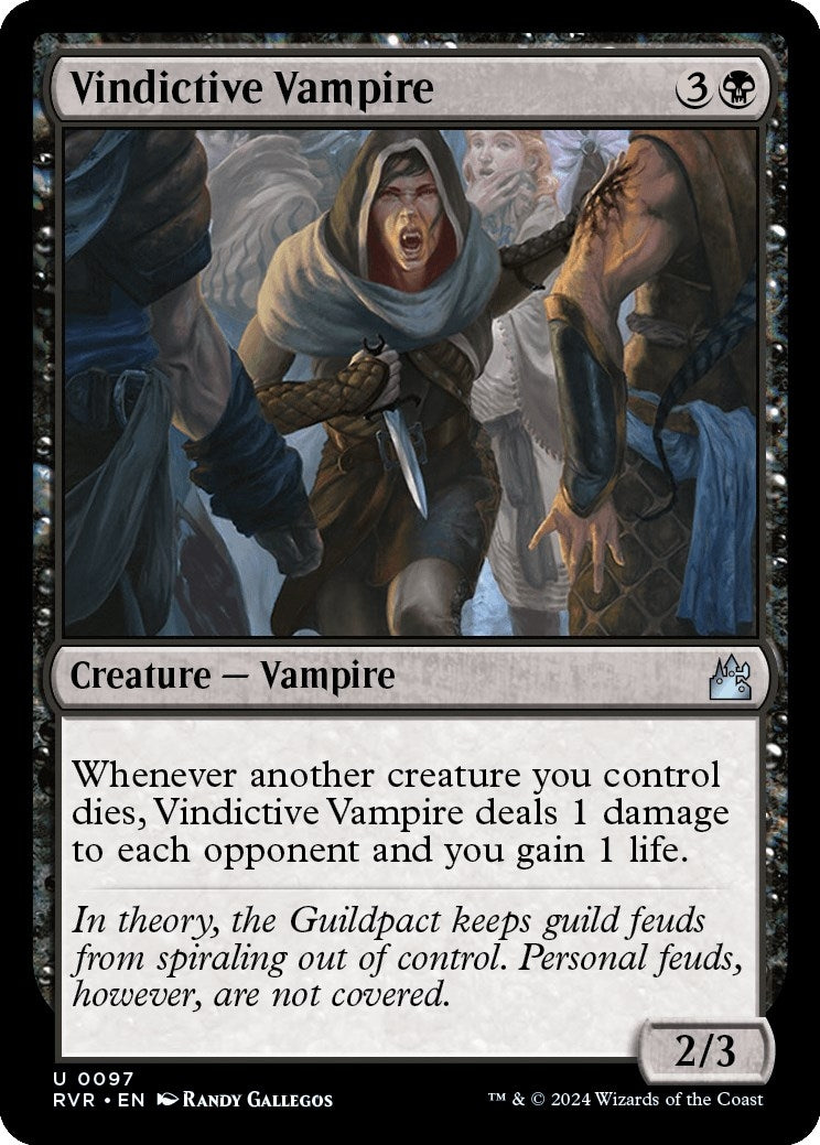 Image for Vindictive Vampire (97) (Ravnica Remastered) - Magic: The Gathering