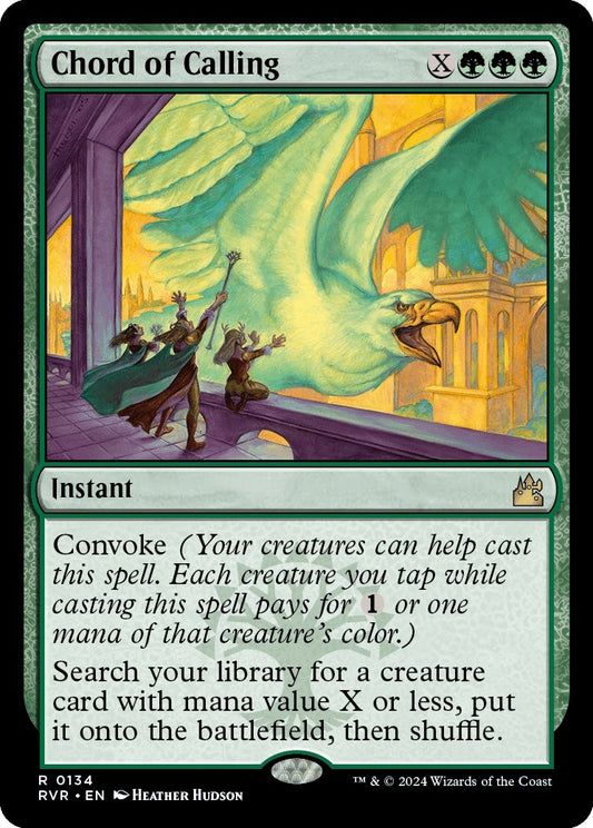 Image for Chord of Calling (134) (Ravnica Remastered) - Magic: The Gathering