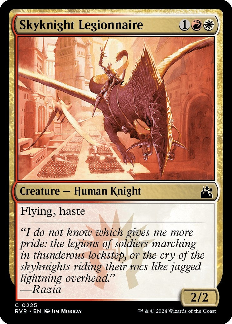 Image for Skyknight Legionnaire (225) (Ravnica Remastered) - Magic: The Gathering