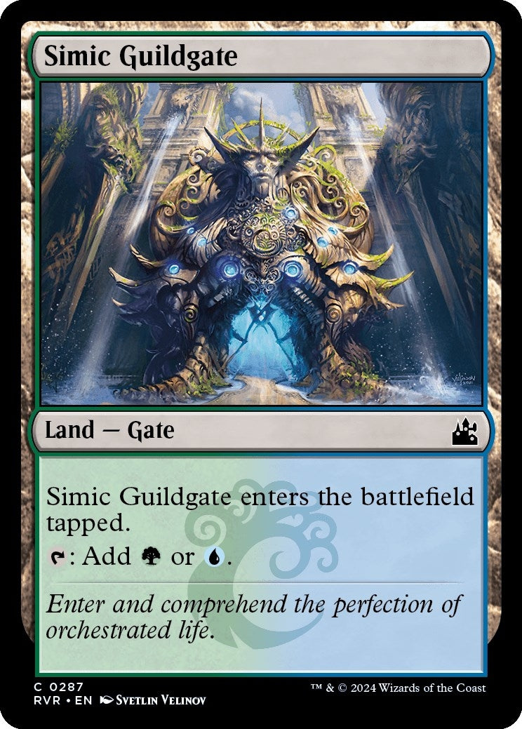 Image for Simic Guildgate (287) (Ravnica Remastered) - Magic: The Gathering