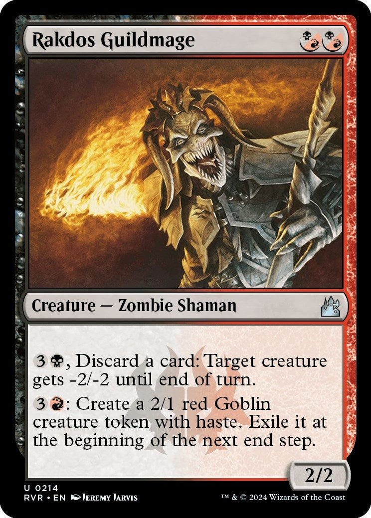 Image for Rakdos Guildmage (214) (Ravnica Remastered) - Magic: The Gathering