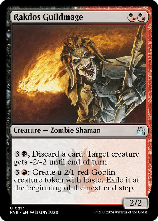 Image for Rakdos Guildmage (214) (Ravnica Remastered) - Magic: The Gathering