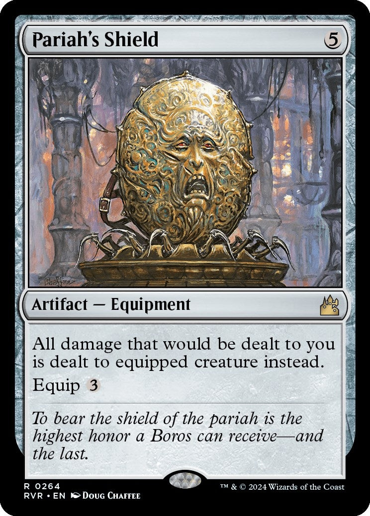 Image for Pariah's Shield (264) (Ravnica Remastered) - Magic: The Gathering