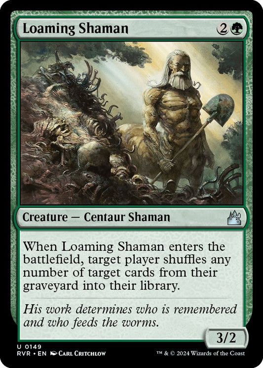 Image for Loaming Shaman (149) (Ravnica Remastered) - Magic: The Gathering