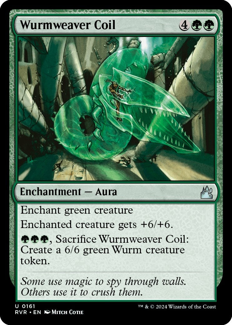 Image for Wurmweaver Coil (161) (Ravnica Remastered) - Magic: The Gathering