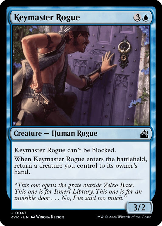 Image for Keymaster Rogue (47) (Ravnica Remastered) - Magic: The Gathering