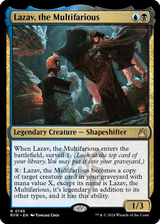 Image for Lazav, the Multifarious (196) (Ravnica Remastered) - Magic: The Gathering