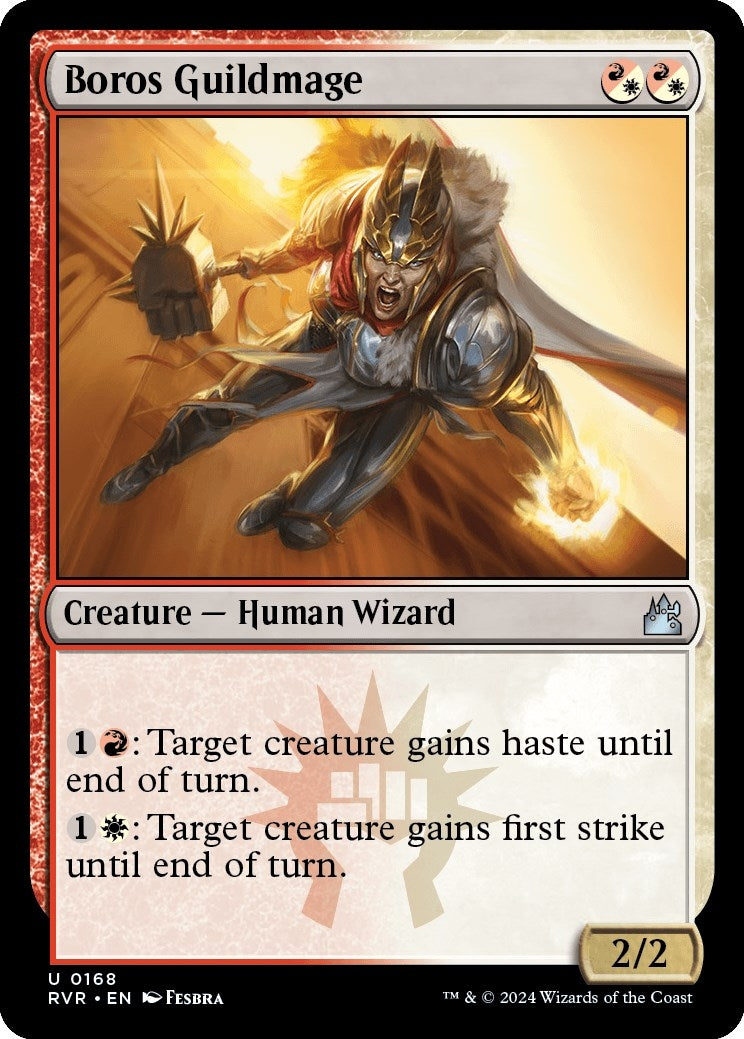 Image for Boros Guildmage (168) (Ravnica Remastered) - Magic: The Gathering