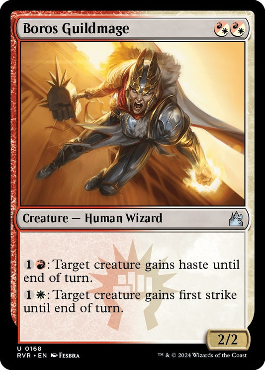 Image for Boros Guildmage (168) (Ravnica Remastered) - Magic: The Gathering