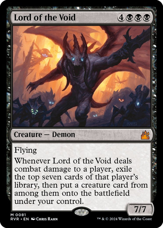 Image for Lord of the Void (81) (Ravnica Remastered) - Magic: The Gathering