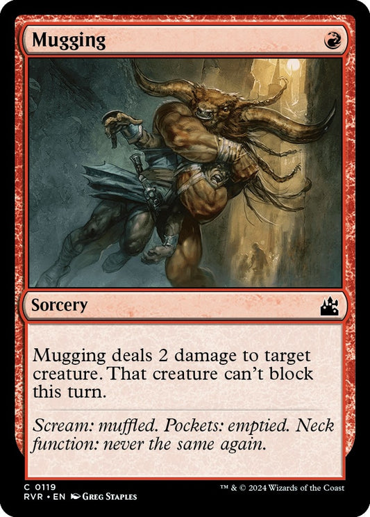 Image for Mugging (119) (Ravnica Remastered) - Magic: The Gathering
