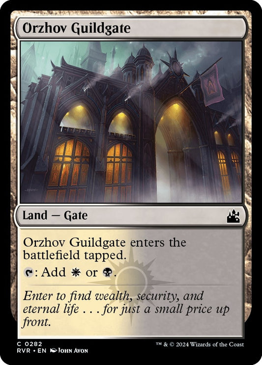 Image for Orzhov Guildgate (282) (Ravnica Remastered) - Magic: The Gathering
