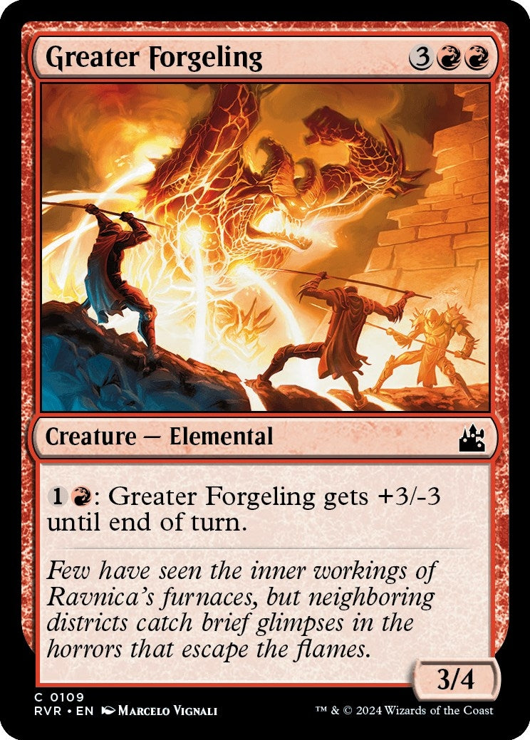 Image for Greater Forgeling (109) (Ravnica Remastered) - Magic: The Gathering