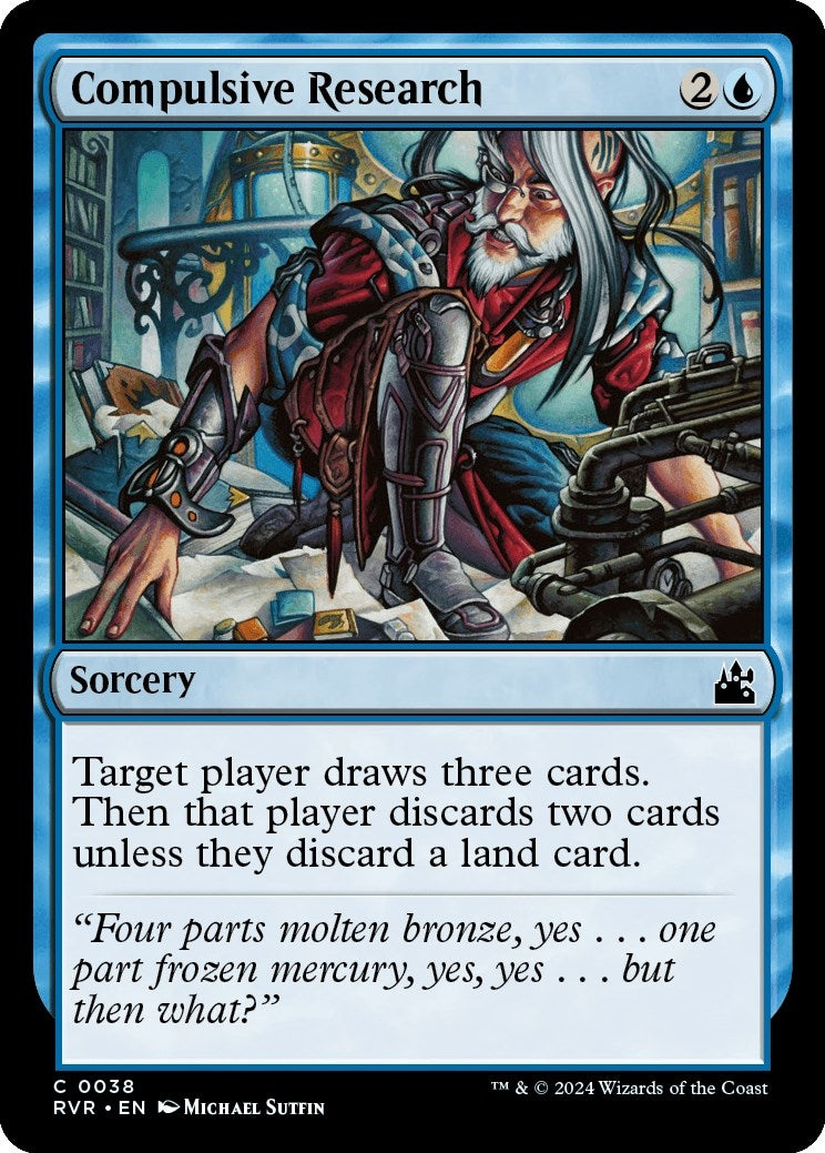 Image for Compulsive Research (38) (Ravnica Remastered) - Magic: The Gathering