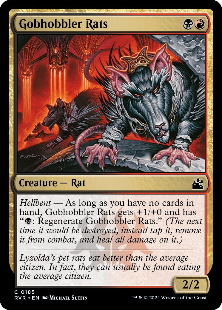 Image for Gobhobbler Rats (185) (Ravnica Remastered) - Magic: The Gathering