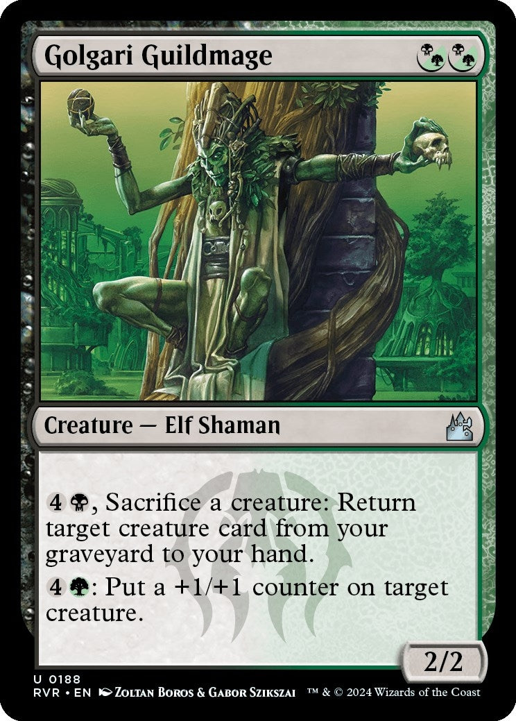 Image for Golgari Guildmage (188) (Ravnica Remastered) - Magic: The Gathering
