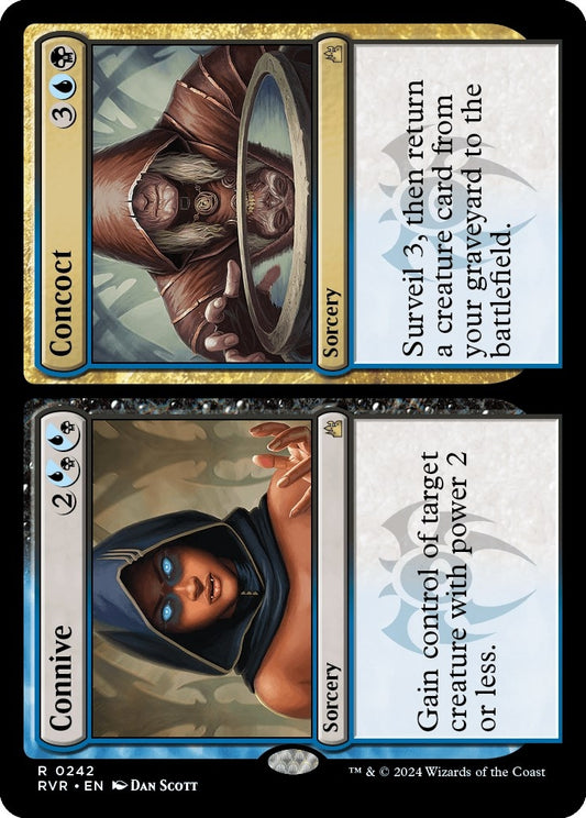 Image for Connive // Concoct (242) (Ravnica Remastered) - Magic: The Gathering