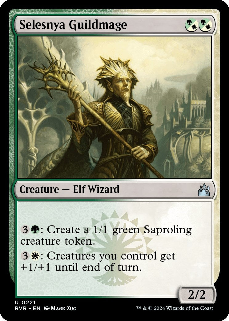 Image for Selesnya Guildmage (221) (Ravnica Remastered) - Magic: The Gathering