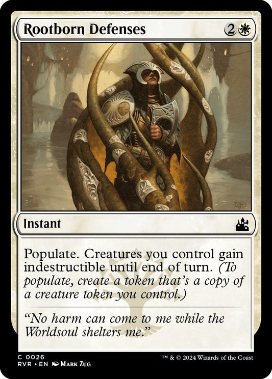 Image for Rootborn Defenses (26) (Ravnica Remastered) - Magic: The Gathering
