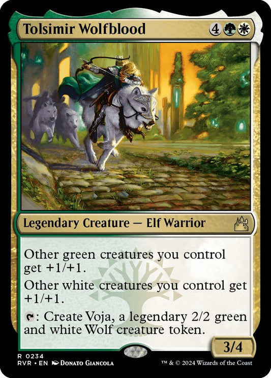 Image for Tolsimir Wolfblood (234) (Ravnica Remastered) - Magic: The Gathering
