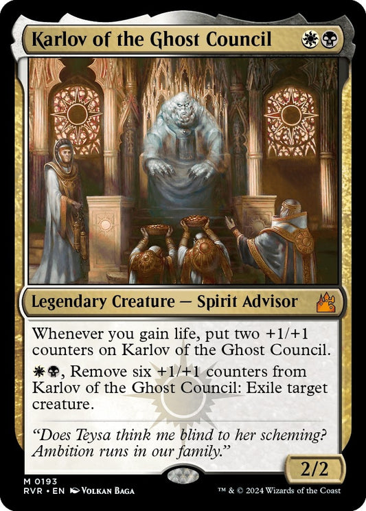 Image for Karlov of the Ghost Council (193) (Ravnica Remastered) - Magic: The Gathering