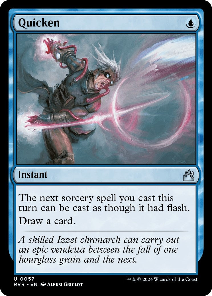 Image for Quicken (57) (Ravnica Remastered) - Magic: The Gathering