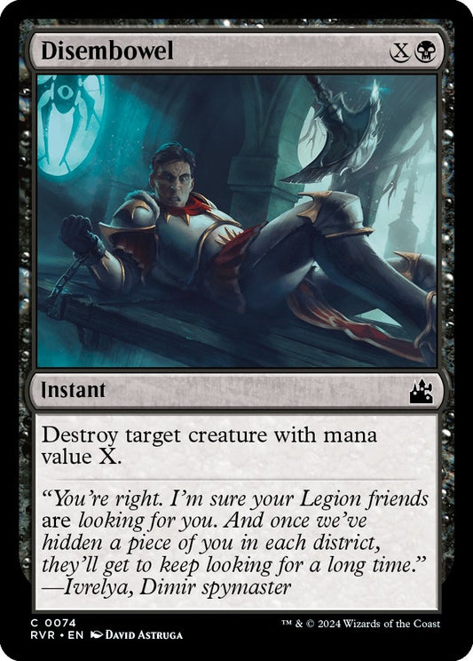 Image for Disembowel (74) (Ravnica Remastered) - Magic: The Gathering