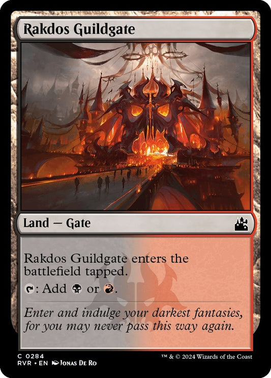 Image for Rakdos Guildgate (284) (Ravnica Remastered) - Magic: The Gathering