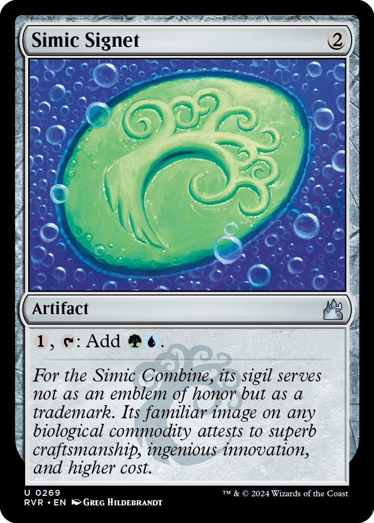 Image for Simic Signet (269) (Ravnica Remastered) - Magic: The Gathering