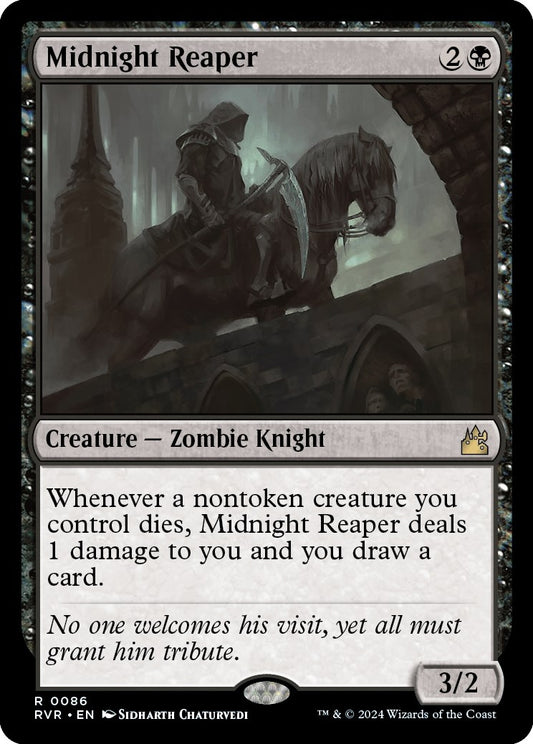 Image for Midnight Reaper (86) (Ravnica Remastered) - Magic: The Gathering
