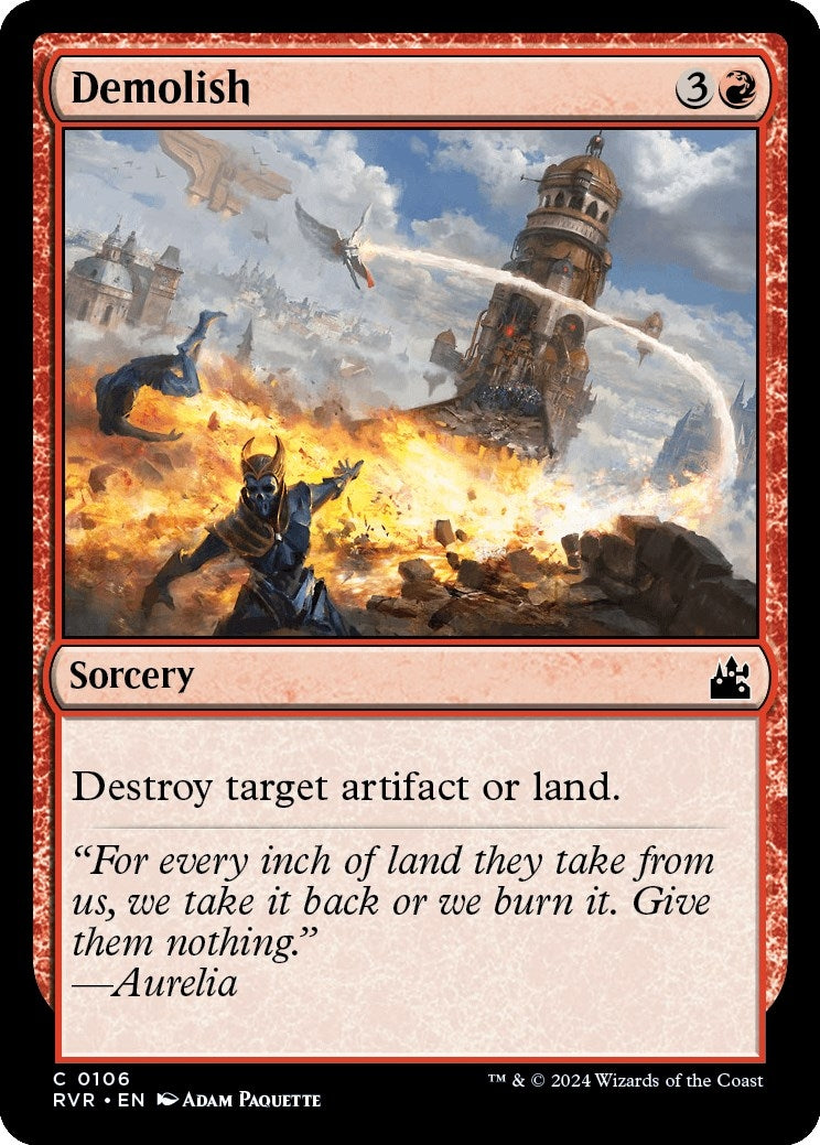 Image for Demolish (106) (Ravnica Remastered) - Magic: The Gathering