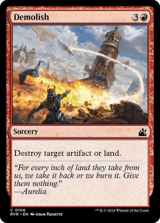 Image for Demolish (106) (Ravnica Remastered) - Magic: The Gathering