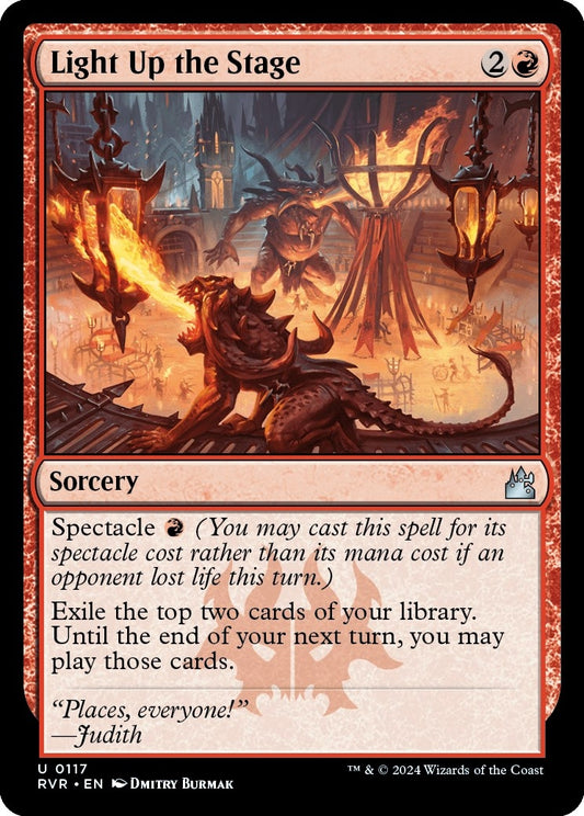 Image for Light Up the Stage (117) (Ravnica Remastered) - Magic: The Gathering