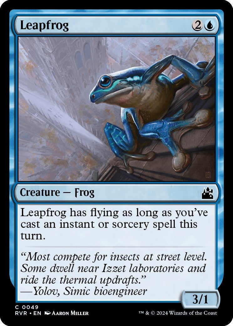 Image for Leapfrog (49) (Ravnica Remastered) - Magic: The Gathering