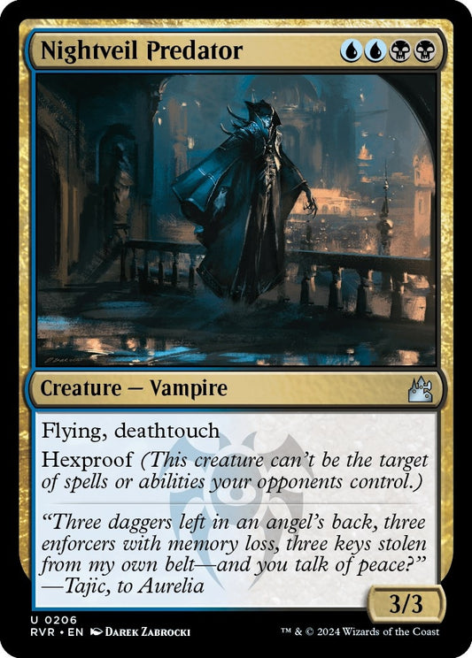 Image for Nightveil Predator (206) (Ravnica Remastered) - Magic: The Gathering