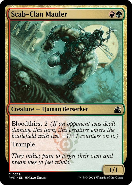Image for Scab-Clan Mauler (219) (Ravnica Remastered) - Magic: The Gathering