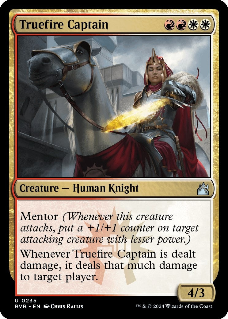 Image for Truefire Captain (235) (Ravnica Remastered) - Magic: The Gathering
