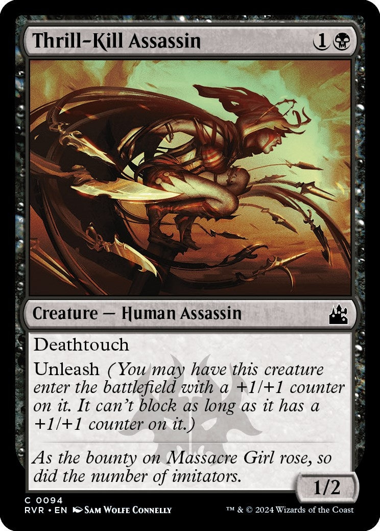 Image for Thrill-Kill Assassin (94) (Ravnica Remastered) - Magic: The Gathering