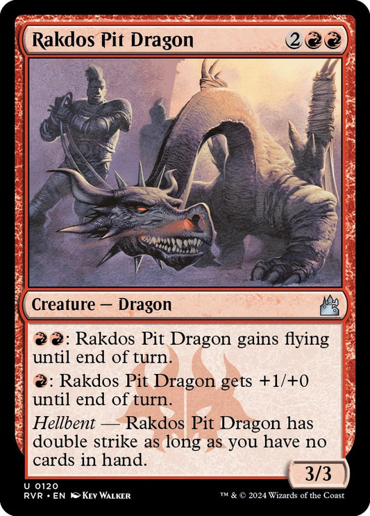Image for Rakdos Pit Dragon (120) (Ravnica Remastered) - Magic: The Gathering