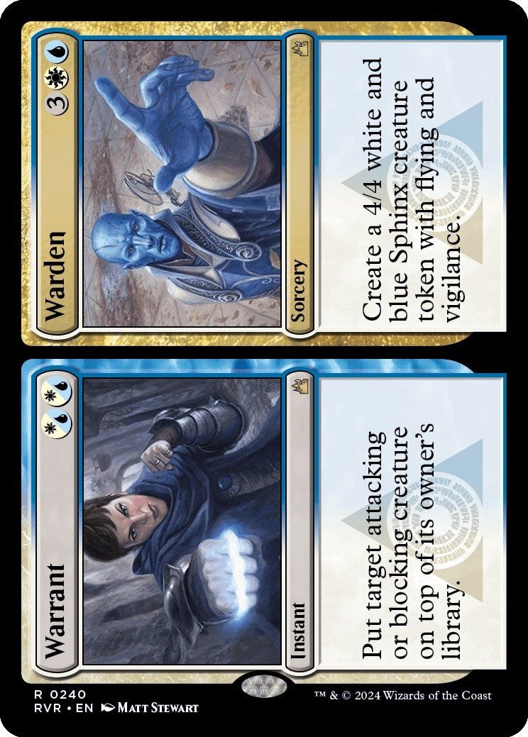 Image for Warrant // Warden (240) (Ravnica Remastered) - Magic: The Gathering