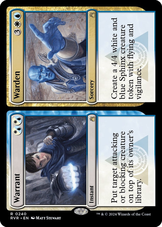 Image for Warrant // Warden (240) (Ravnica Remastered) - Magic: The Gathering