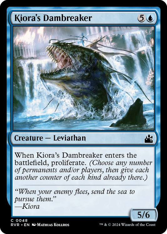 Image for Kiora's Dambreaker (48) (Ravnica Remastered) - Magic: The Gathering