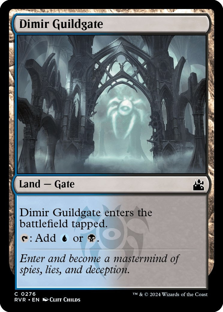 Image for Dimir Guildgate (276) (Ravnica Remastered) - Magic: The Gathering