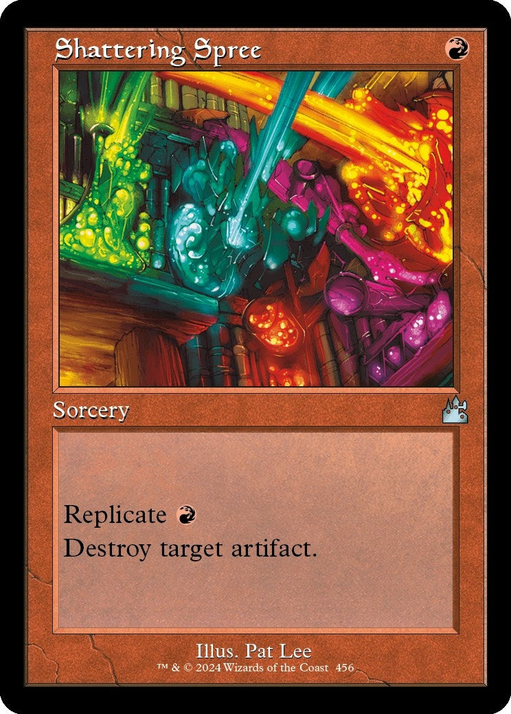 Image for Shattering Spree (Retro Frame) (456) (Ravnica Remastered) - Magic: The Gathering