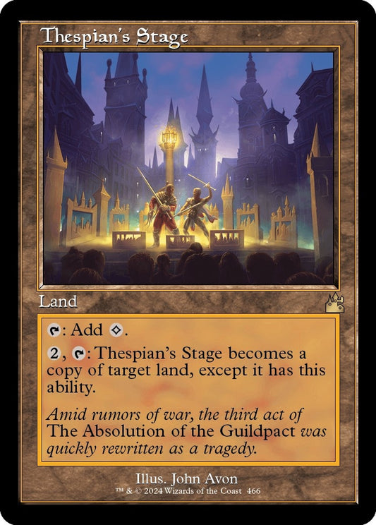 Image for Thespian's Stage (Retro Frame) (466) (Ravnica Remastered) - Magic: The Gathering