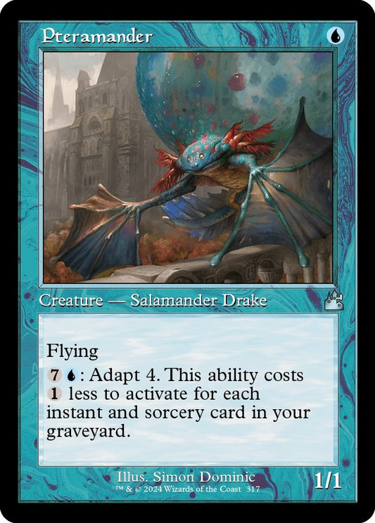 Image for Pteramander (Retro Frame) (317) (Ravnica Remastered) - Magic: The Gathering