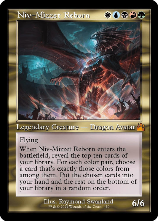 Image for Niv-Mizzet Reborn (Retro Frame) (459) (Ravnica Remastered) - Magic: The Gathering