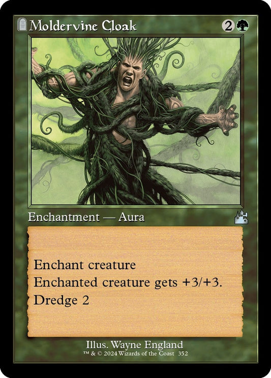 Image for Moldervine Cloak (Retro Frame) (352) (Ravnica Remastered) - Magic: The Gathering